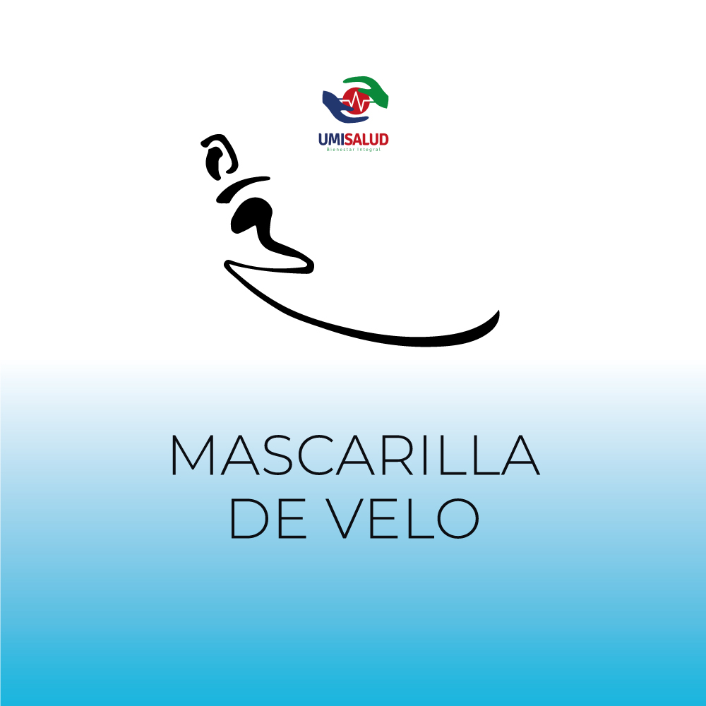 Mascarilla de velo